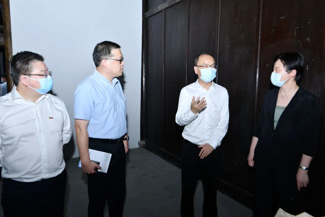 smg党委书记,董事长沈军调研"天上村前"历史文化街区项目-美丽乡村