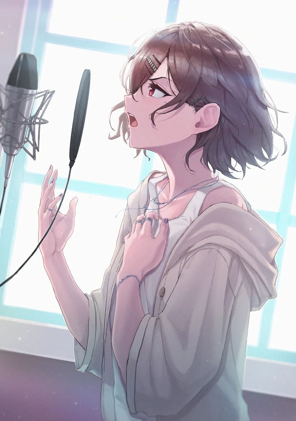 【p站美图】短发泪痣冰美人!樋口圆香壁纸特辑 - acg17宅一起 - 瓦斯