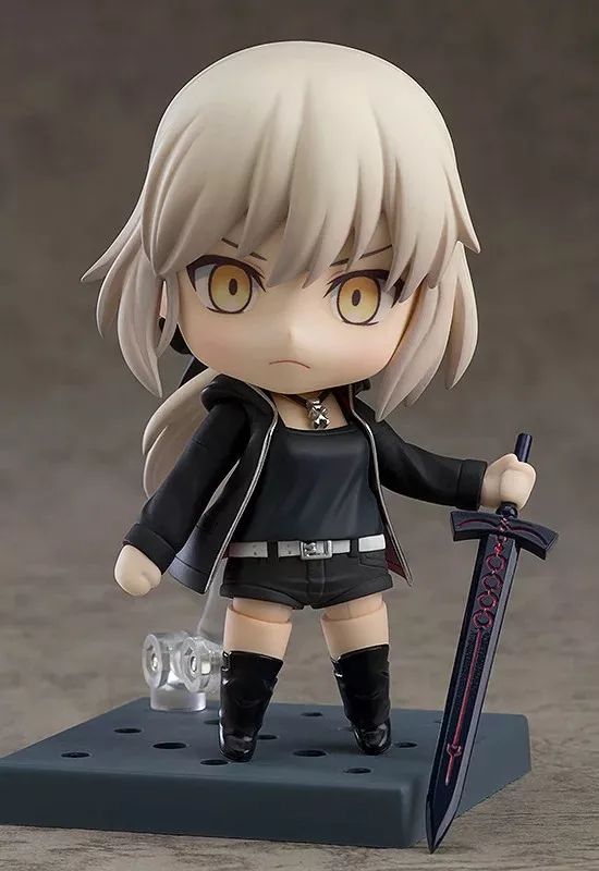 手办 Gsc Fate Grand Order Saber Alter 黑呆新宿ver粘土人开定 Acg17宅一起 微信公众号文章阅读 Wemp