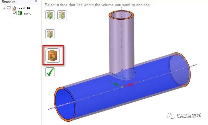 Ansys SpaceClaim流体域抽取的两个方法，哪个更好用？的图7