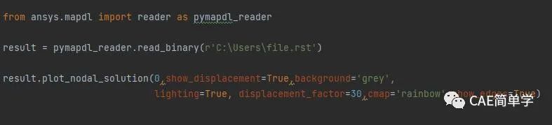 使用Python读取ANSYS计算结果的图4