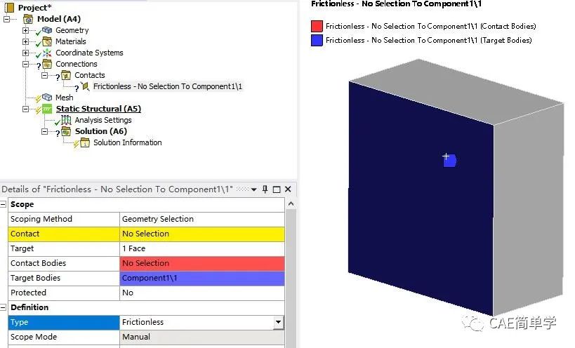 ANSYS Workbench结构过盈配合分析的图3