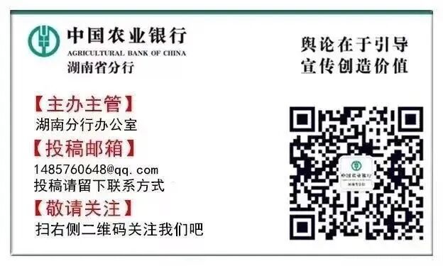 农行湖南分行主动探索线上经营新路子