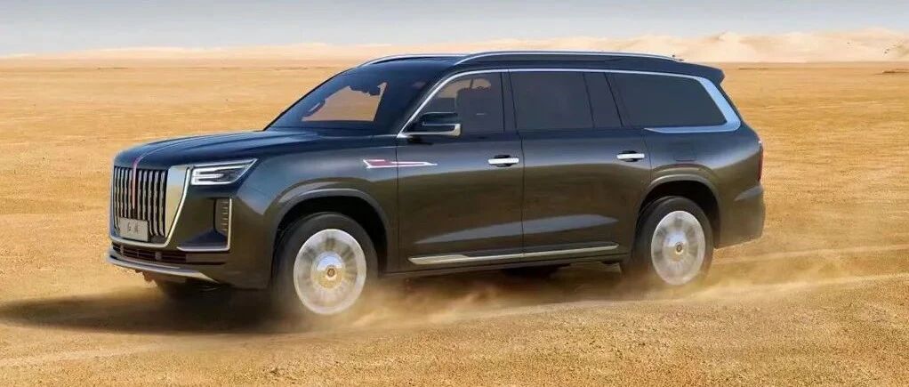 大V8+全尺寸，说它是国产车“旗舰”不过分吧