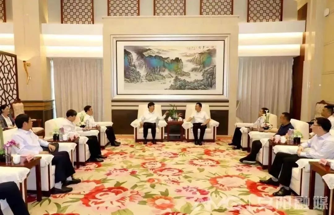 安阳市委书记袁家健一行莅临华强集团考察调研 安阳市委书记袁家健一行莅临华强集团考察调研