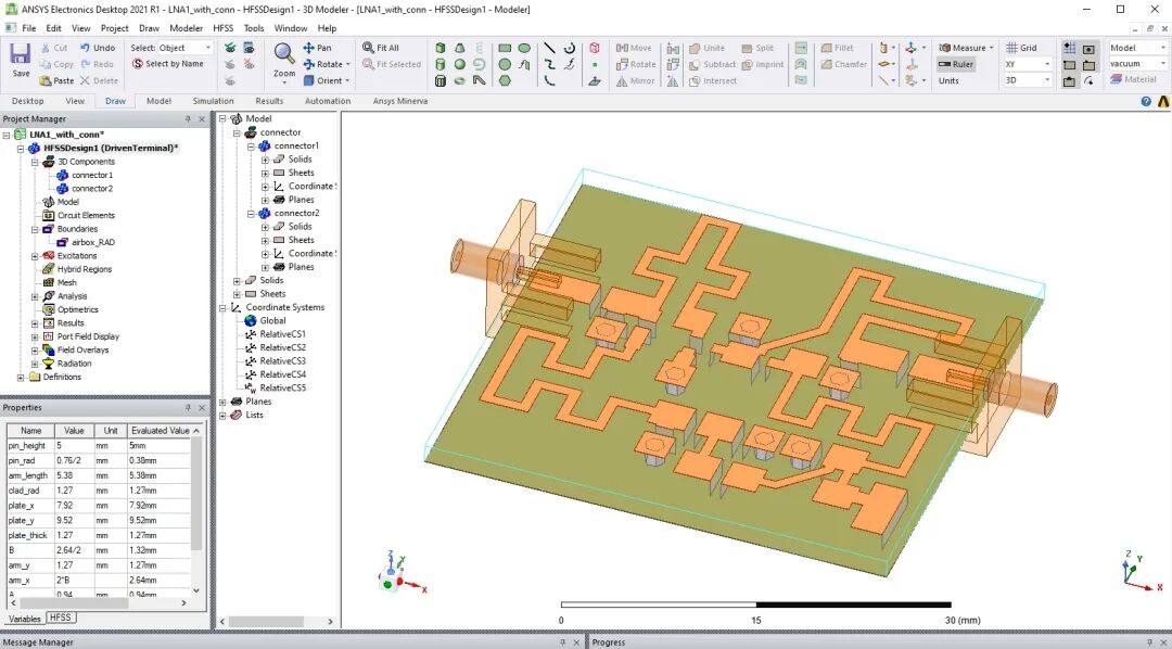Ansys HFSS | 全新突破性網格融合功能實現系統級全耦合仿真的圖6