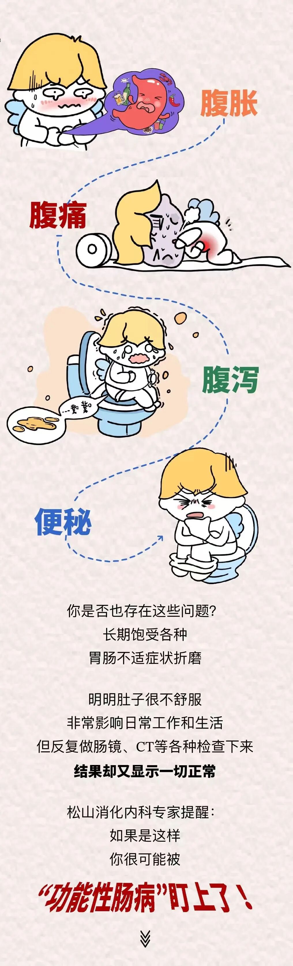 明明检查一切都正常，怎么“转个背”又开始拉肚子了？