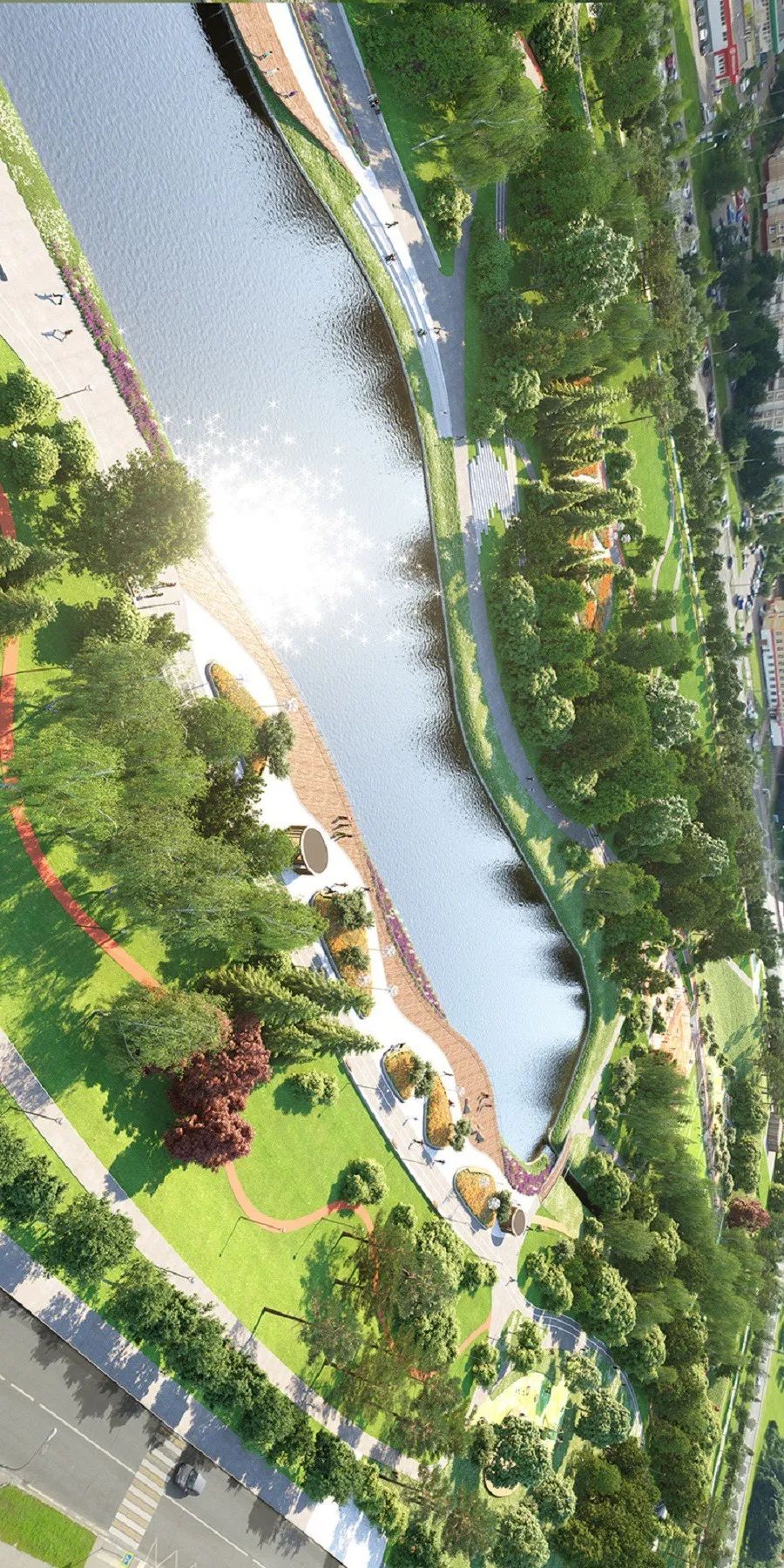 水库上的公园，改造的优美(图8)