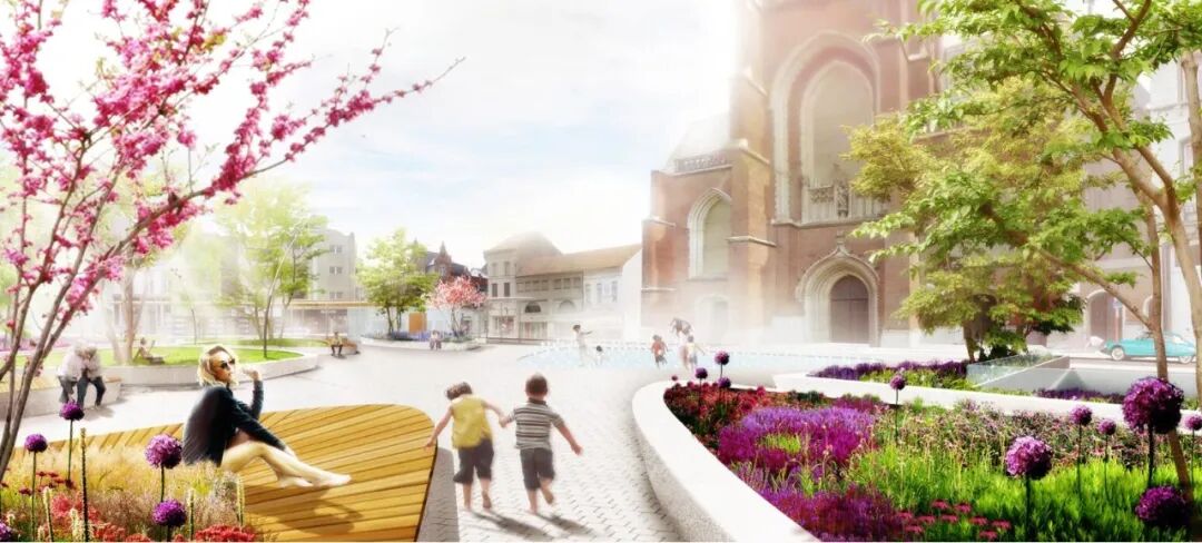 小小一方种植池，主角配角两相宜