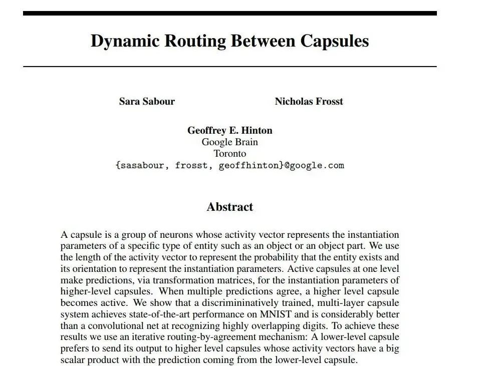 拆解式解讀如何用飛槳復現膠囊神經網路（Capsule Network）