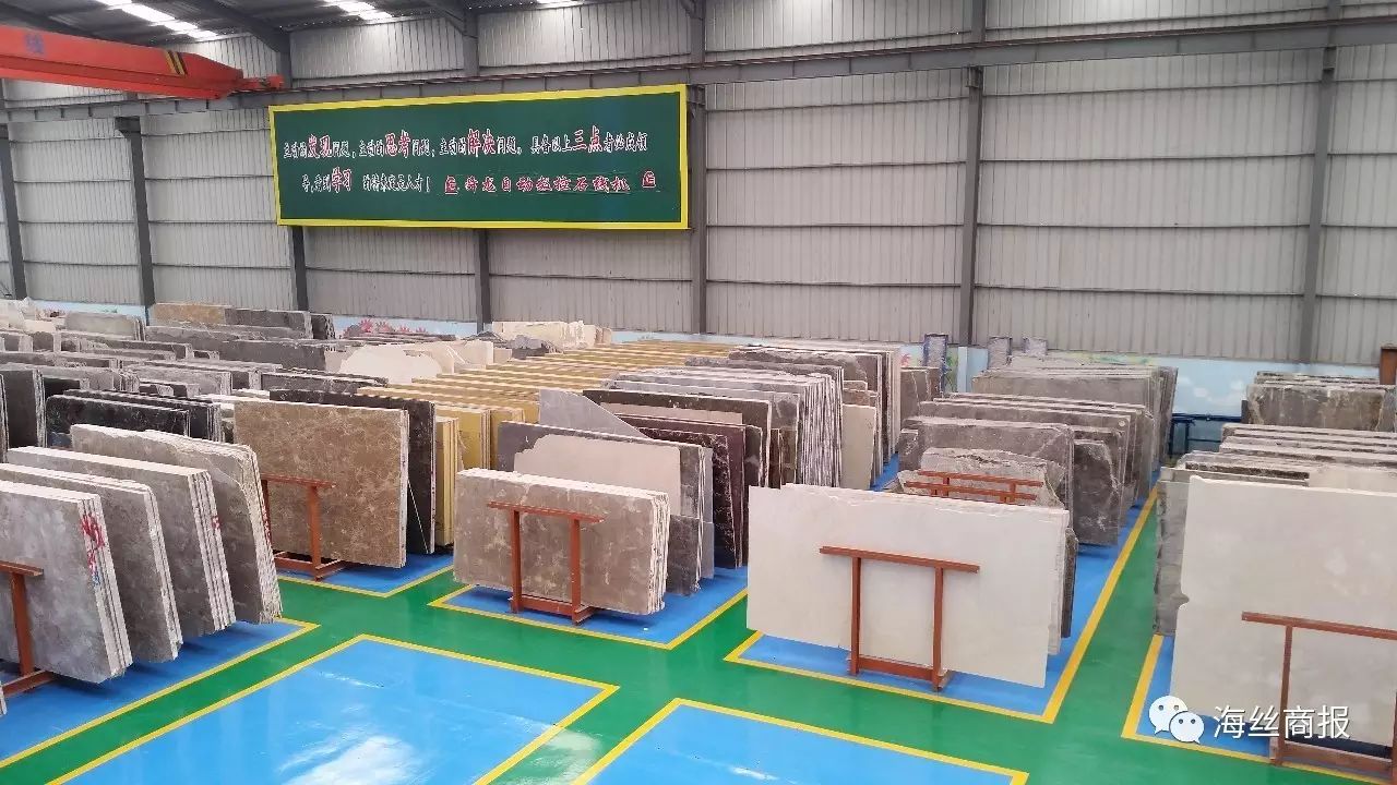 点赞!舜龙首创绿色环保石材机械体验区