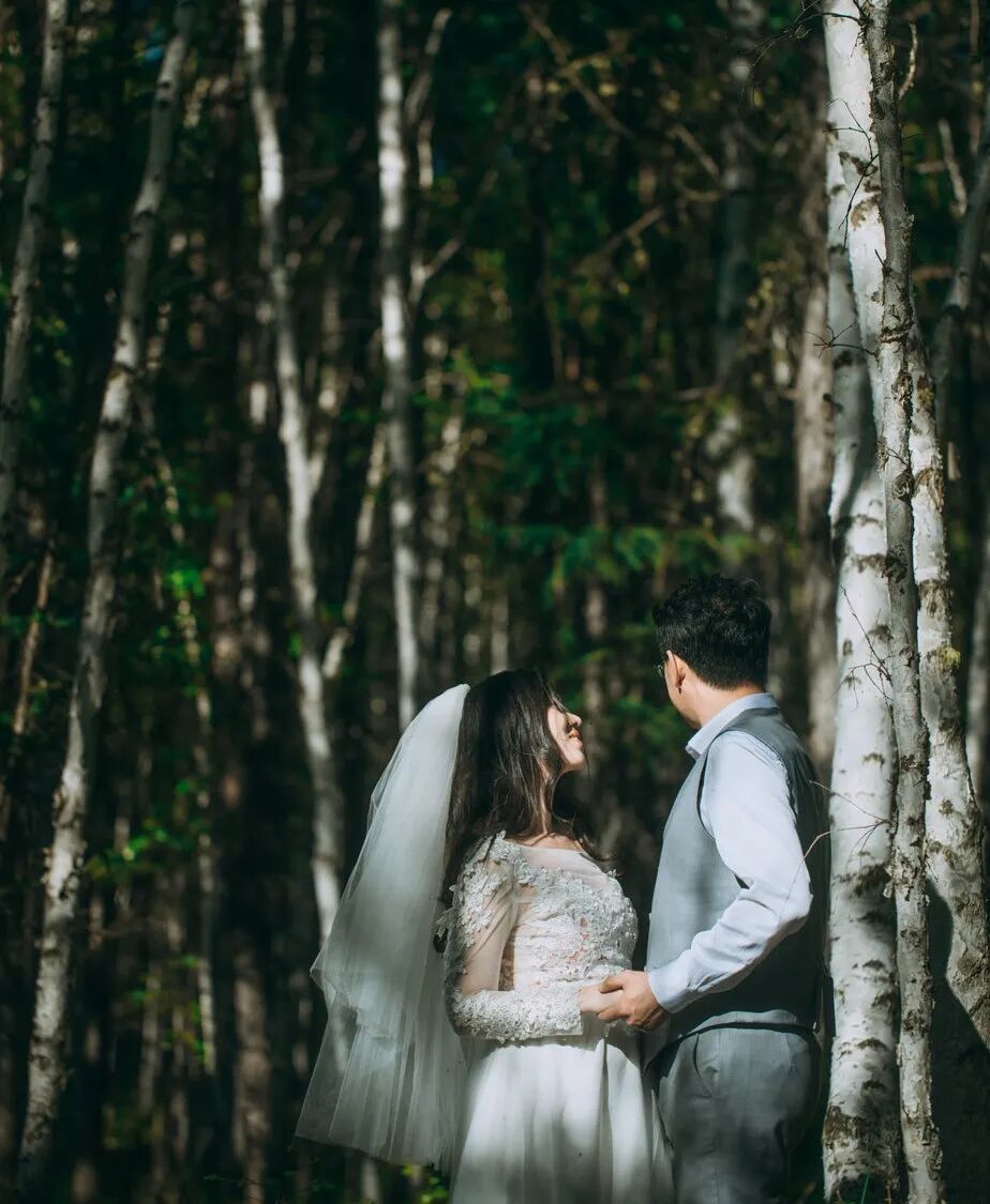 呼伦贝尔婚纱旅拍样片展示，婚纱是一段记忆，也是每个女孩的梦