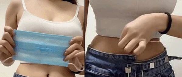 小姐姐的口罩挑战