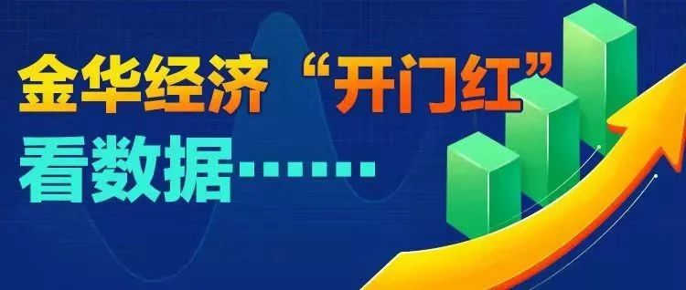 数说金华⑩|一图读懂!金华经济“开门红”→