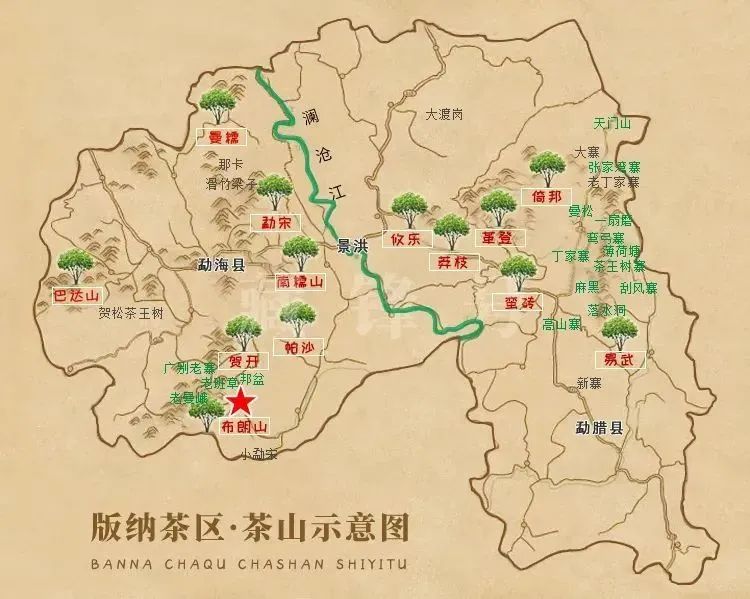 勐海茶区山头排名图片