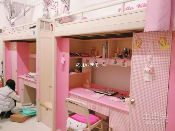 粉红女生寝室vs"少女粉系"男寝谁更少女心?