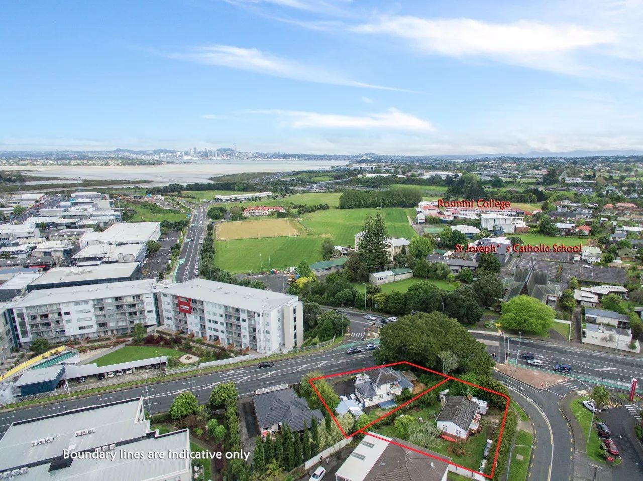 北岸 | Takapuna 相邻两套房产 占地1285㎡ Mixed Use区域 资源许