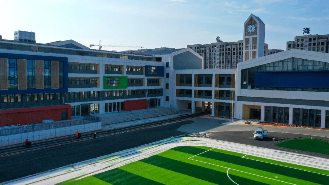 县城北学校举行落成庆典暨揭牌仪式