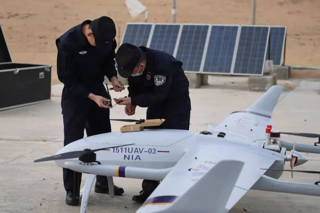 无人机警航队建立以来,锡林郭勒边境管理支队先后与中国人民公安大学