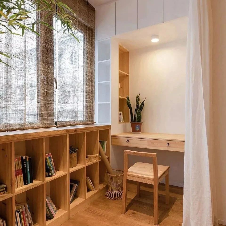 小户型没书房，也要有书柜！这5种设计太巧妙！