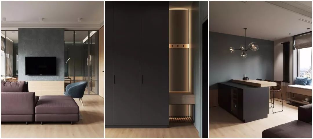 夫妻俩买下61m²小宅，只是改变了玄关布局，就让家变大不止3