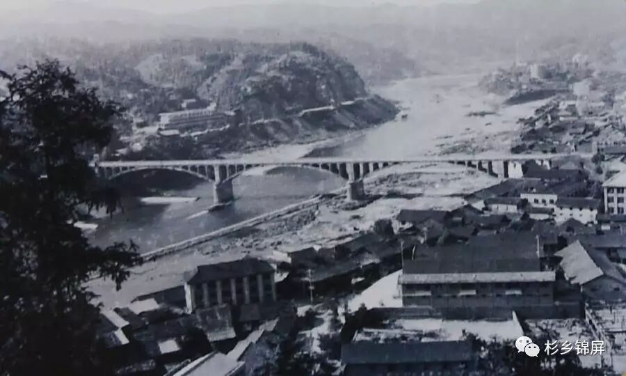 1984年旧貌锦屏县城旧貌