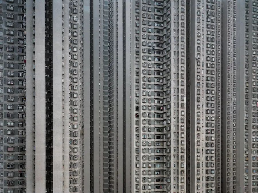 绝对理性的秩序美摄影师镜头下的高密度建筑