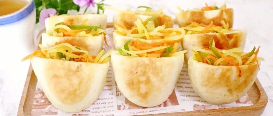 口袋饼包容想要的美味，可爱造型好看又好吃，学会后再也不用外面买！