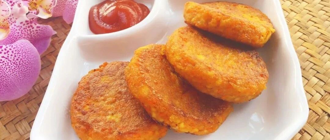 豆腐不炖不煮，一搅一拌做成饼，外焦内软，好吃又补钙！