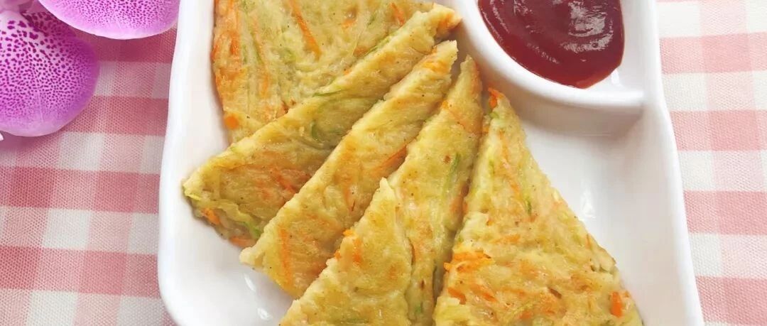 西葫芦高钙多维C，做成早餐饼，老人小孩都爱吃！