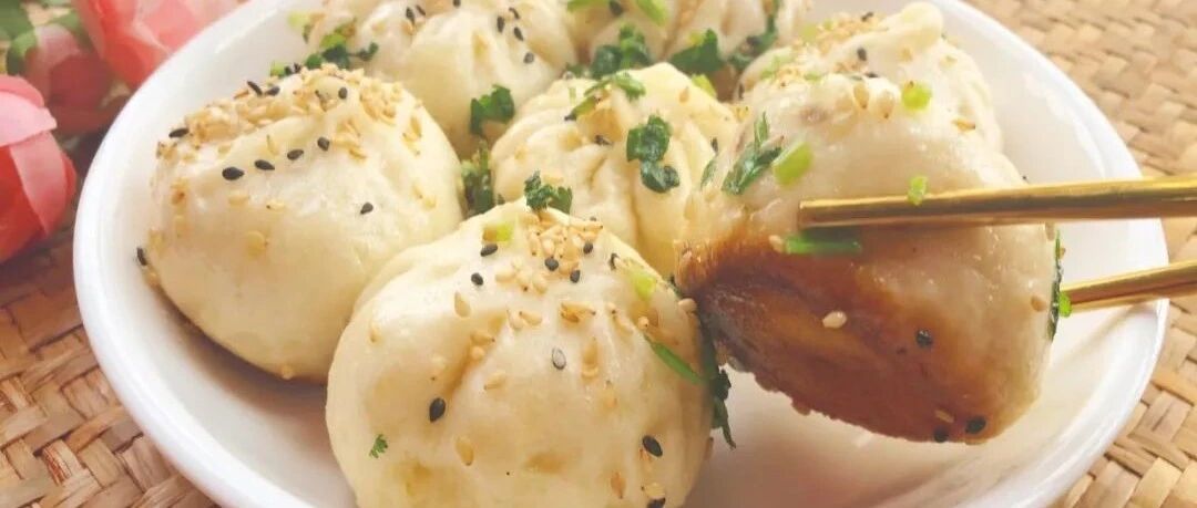 素食生煎包，馅香皮酥，这样美味来一个！