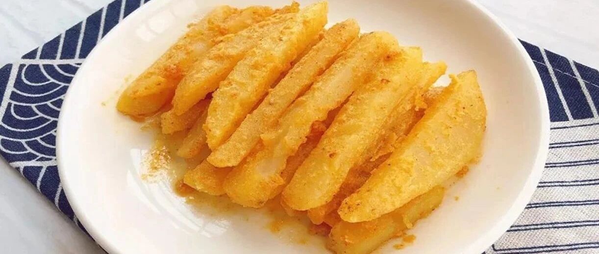 土豆这样变成美味焗薯条，口味独特，好吃到忘不了!