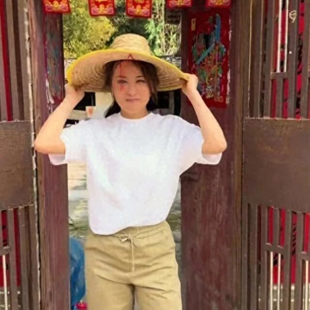 50岁著名港星麦家琪返广东肇庆故乡收水稻,网友:又亲民又吸睛