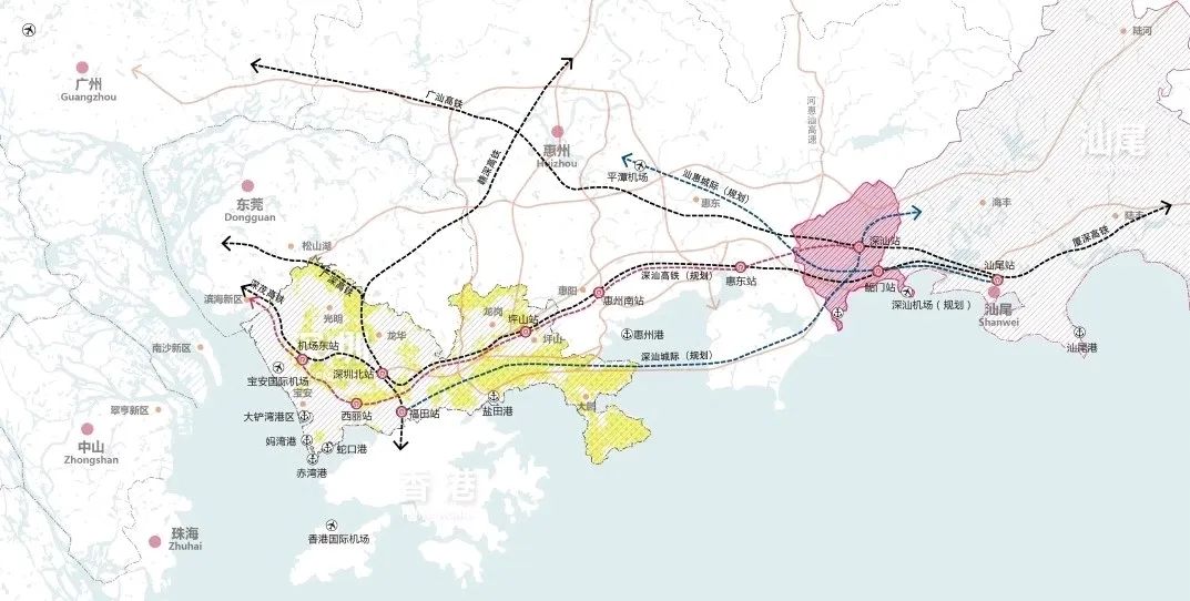 深汕高铁最新规划图图片