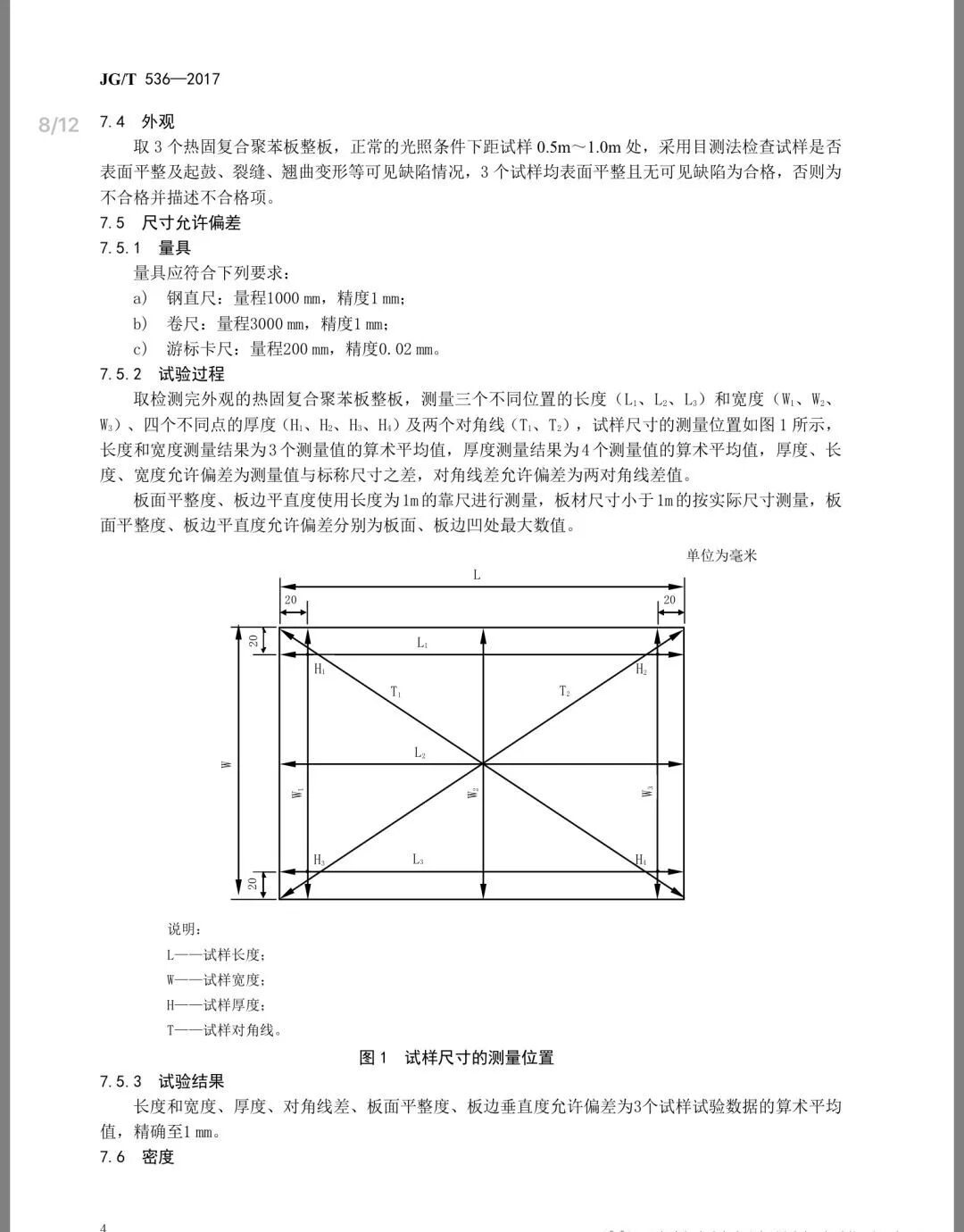 《热固复合聚苯乙烯泡沫保温板》JG/T536-2017发布(图7)