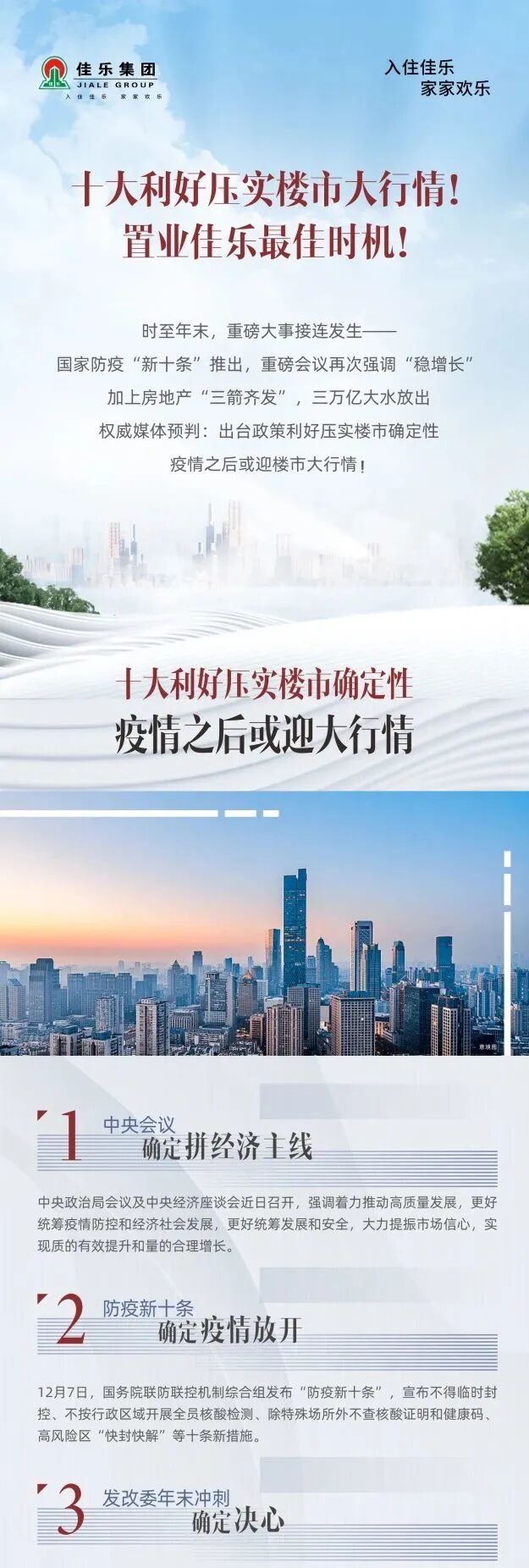 十大利好压实楼市大行情​！置业佳乐最佳时机(图1)