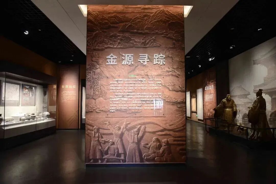 金太祖陵博物馆包括9个主展厅和6个附馆,1个石器