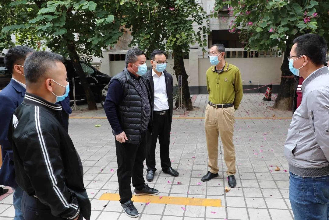 李建文一行先后前往市退役军人服务中心,市军休所,肇庆复退军人医院