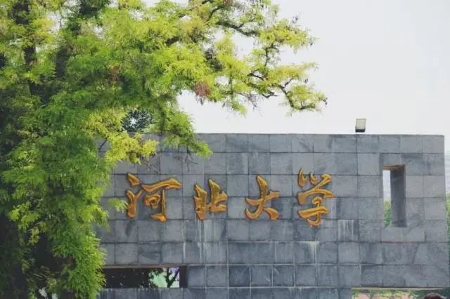 河北大学校门口图片