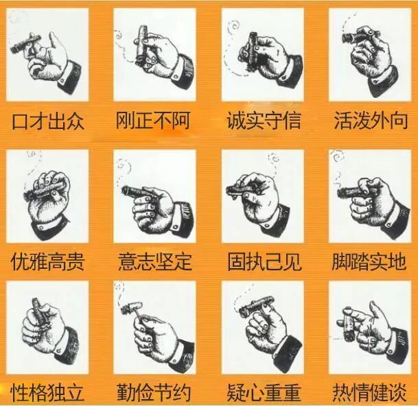 您知道吗？抽雪茄的姿势可以反映性格！（附5种雪茄拿法）(图2)