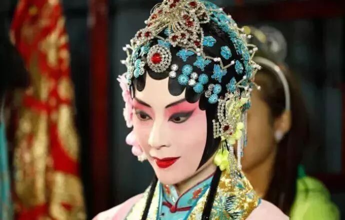 戏曲旦角头面美到让人窒息