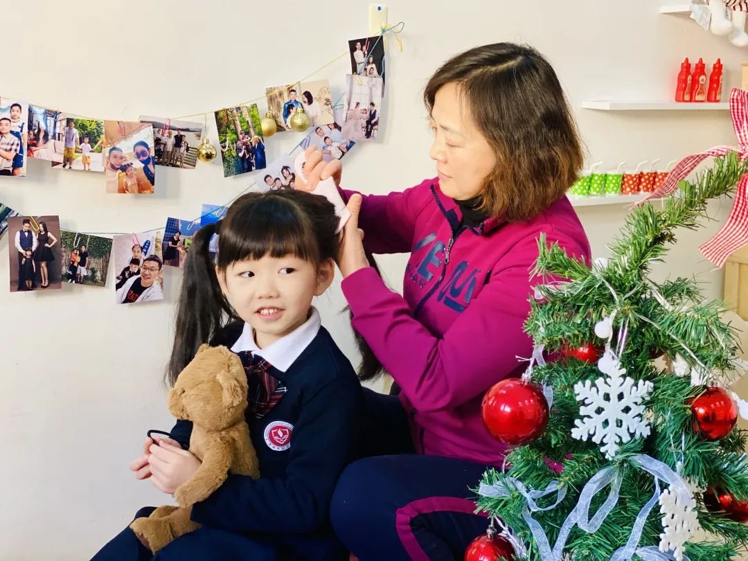 今天,苏外幼儿园把C位留给她们