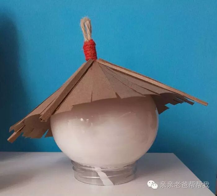 斗笠的大小还挺合适.11.