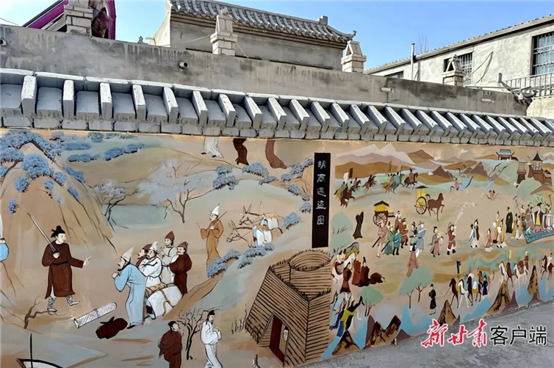 《丝路传奇》大型壁画