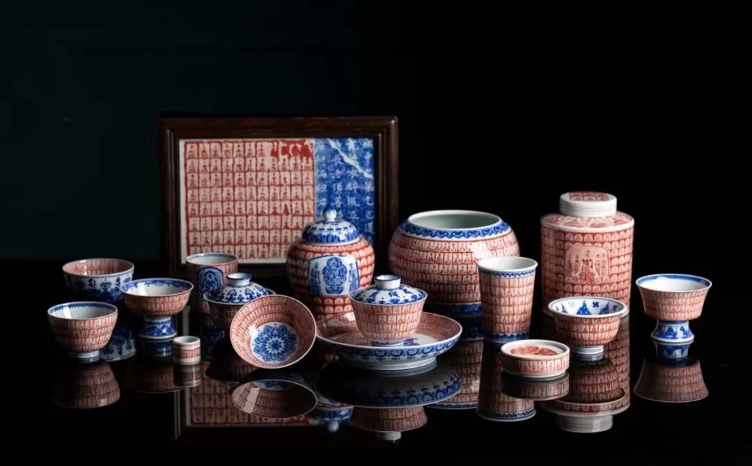 再现敦煌系列瓷器