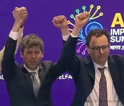 OpenAI 和 Anthropic CEO 拒绝握手