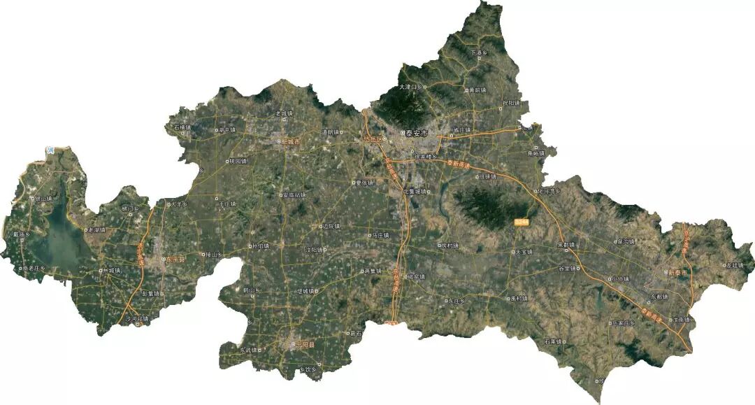 泰安高清地图全图_泰安地图高清版大图_高清泰安地图大图版下载