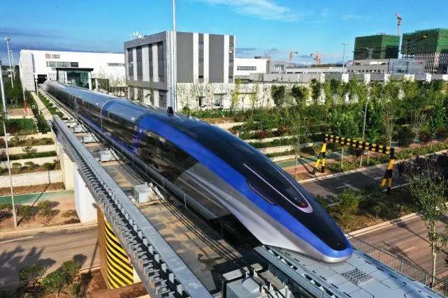 中国研发磁悬浮列车新技术，提升高铁运输效率的图1
