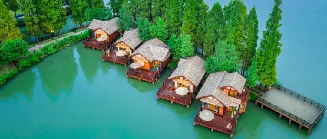 不出杭州get亚马逊同款秘境！地铁直达湖上木屋，浪漫湖心岛房车露营，家门口度假好去处！