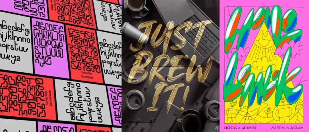 2022正在流行的9个字体设计趋势!